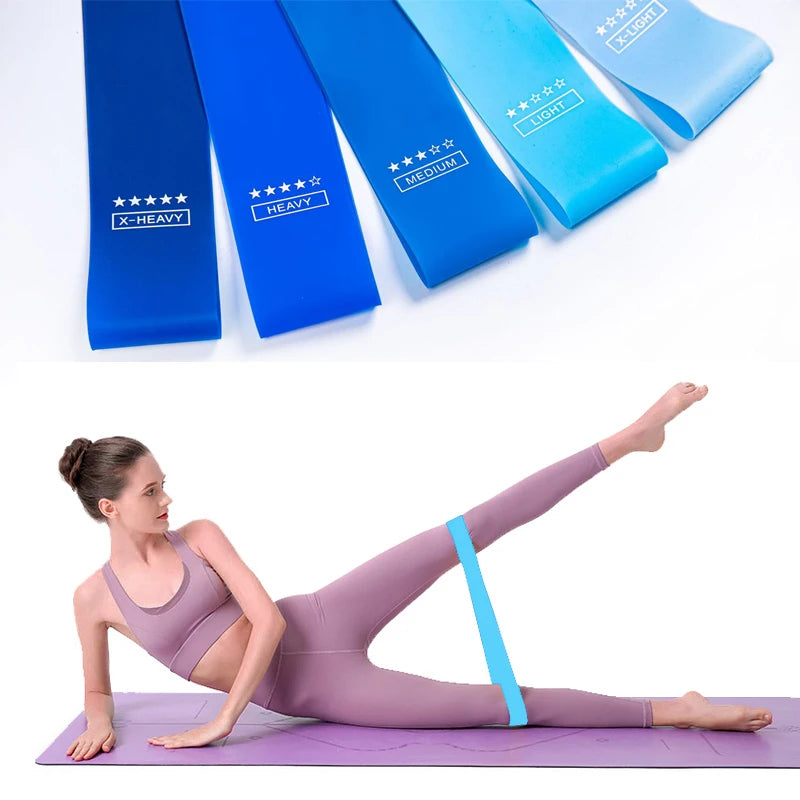 Professional Elastic Resistance Bands Set for Yoga and Indoor Fitness Training