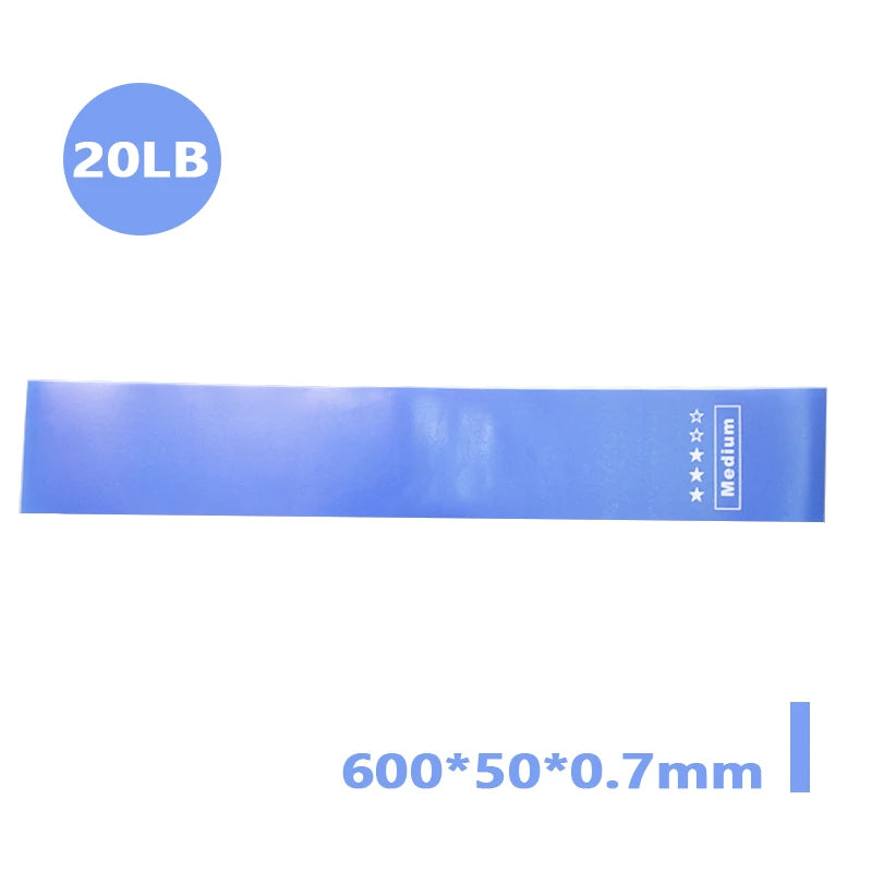 Professional Elastic Resistance Bands Set for Yoga and Indoor Fitness Training