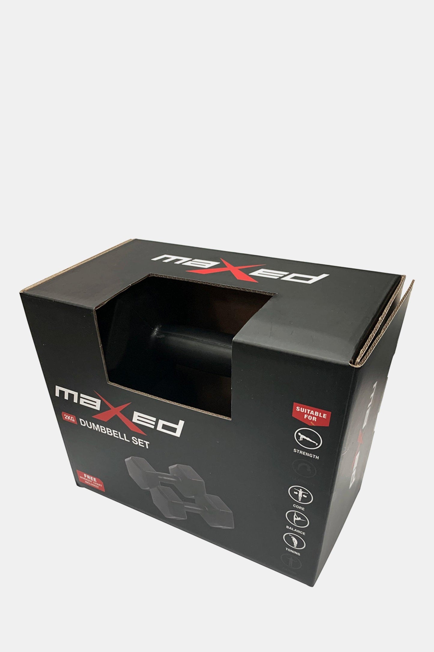 Maxed Vinyl Dumbbells Set